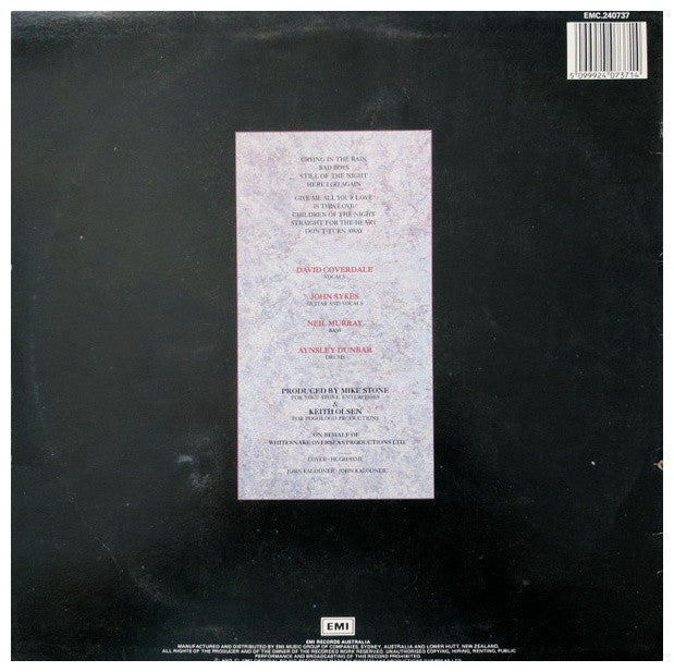 WHITESNAKE - WHITESNAKE | VINILO USADO