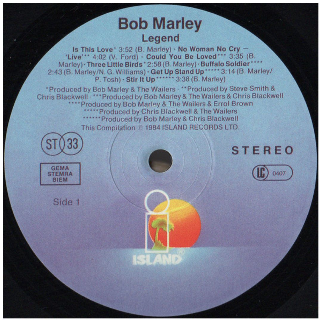 BOB MARLEY - LEGEND | VINILO