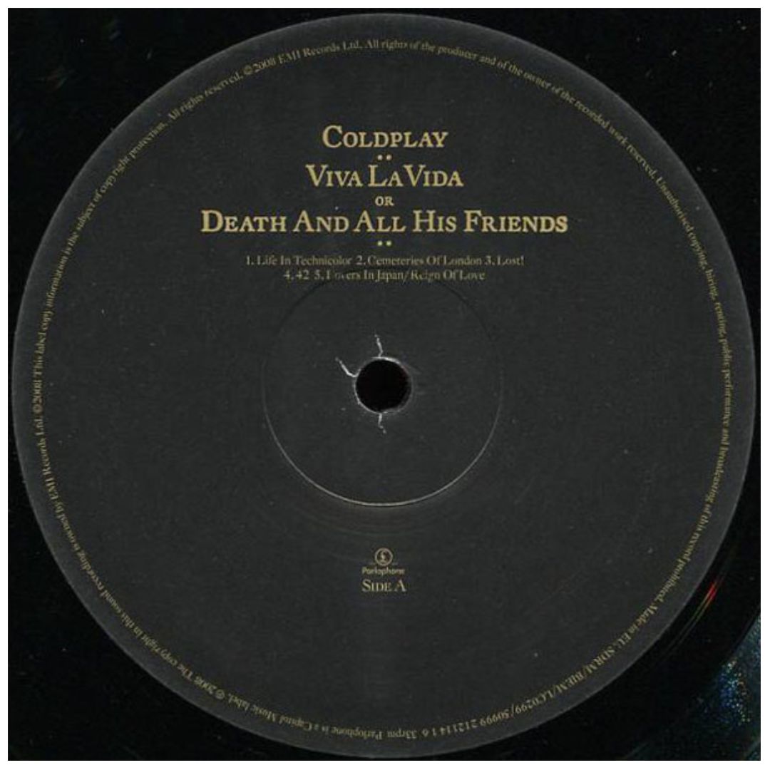 COLDPLAY - VIVA LA VIDA OR DEATH | VINILO