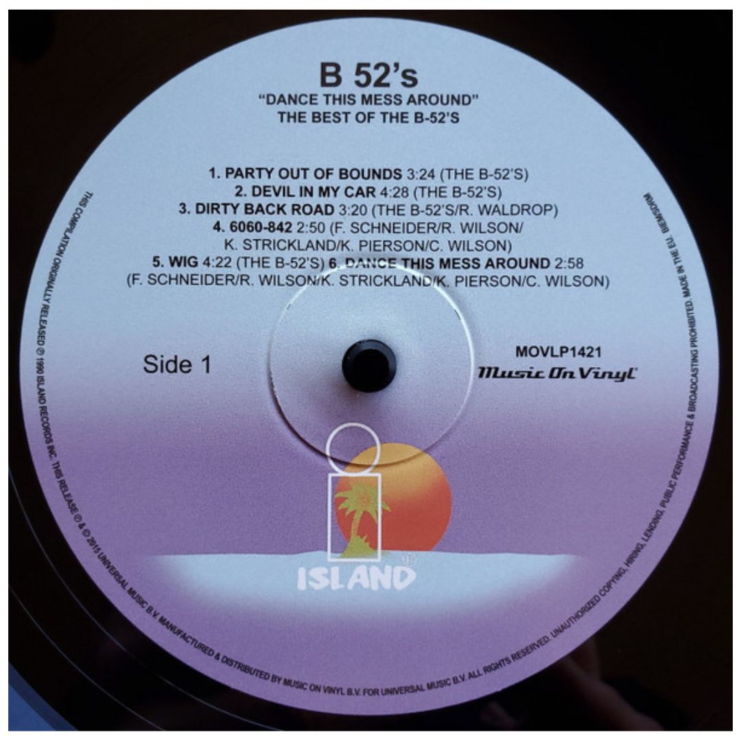 B52S - DANCE THIS MESS AROUND THE BEST | VINILO