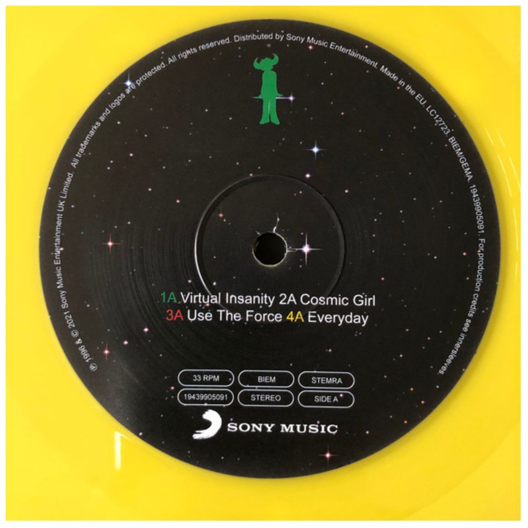 JAMIROQUAI - TRAVELLING WITHOUT MOVING (YELLOW VINYL) | VINILO
