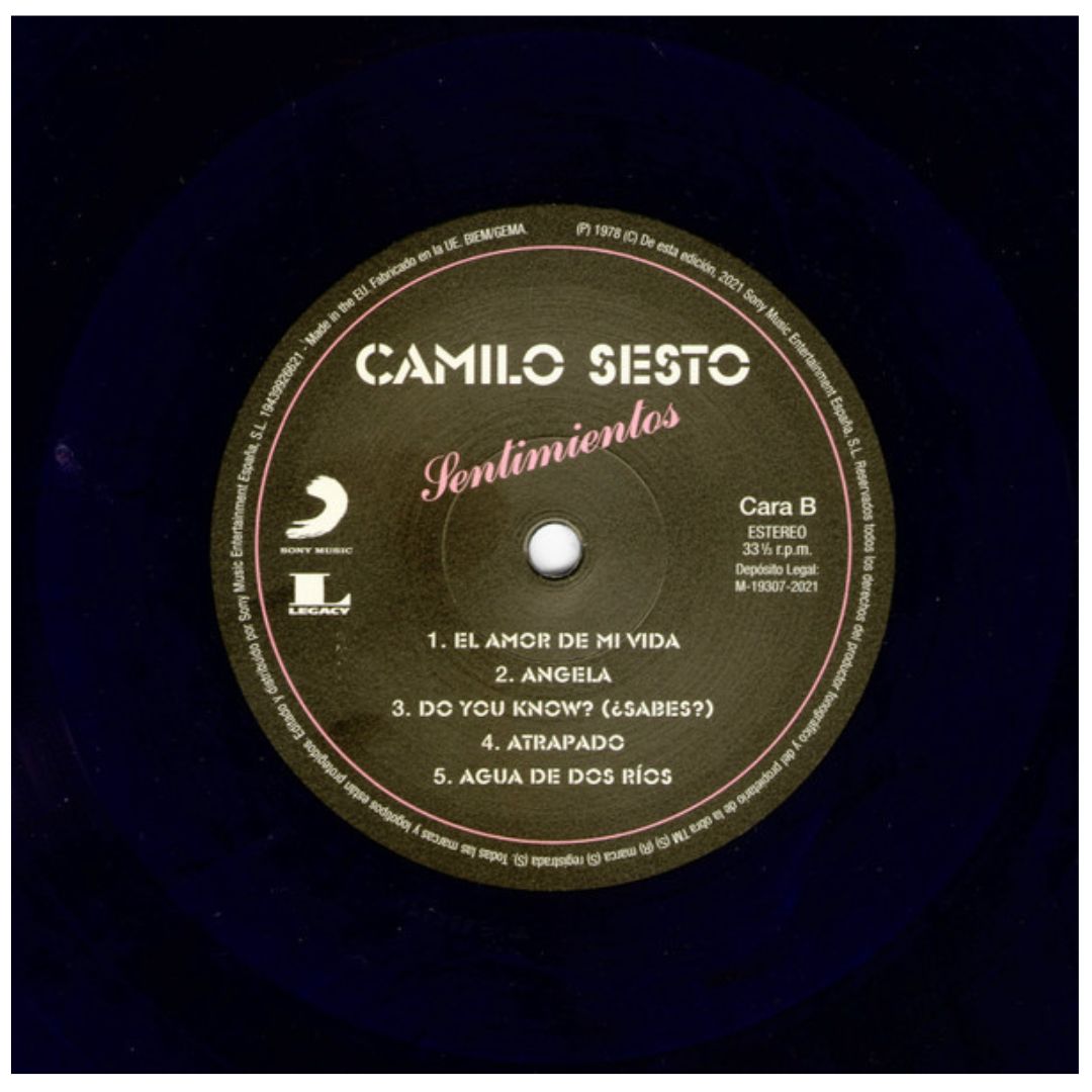 CAMILO SESTO - SENTIMIENTOS | VINILO