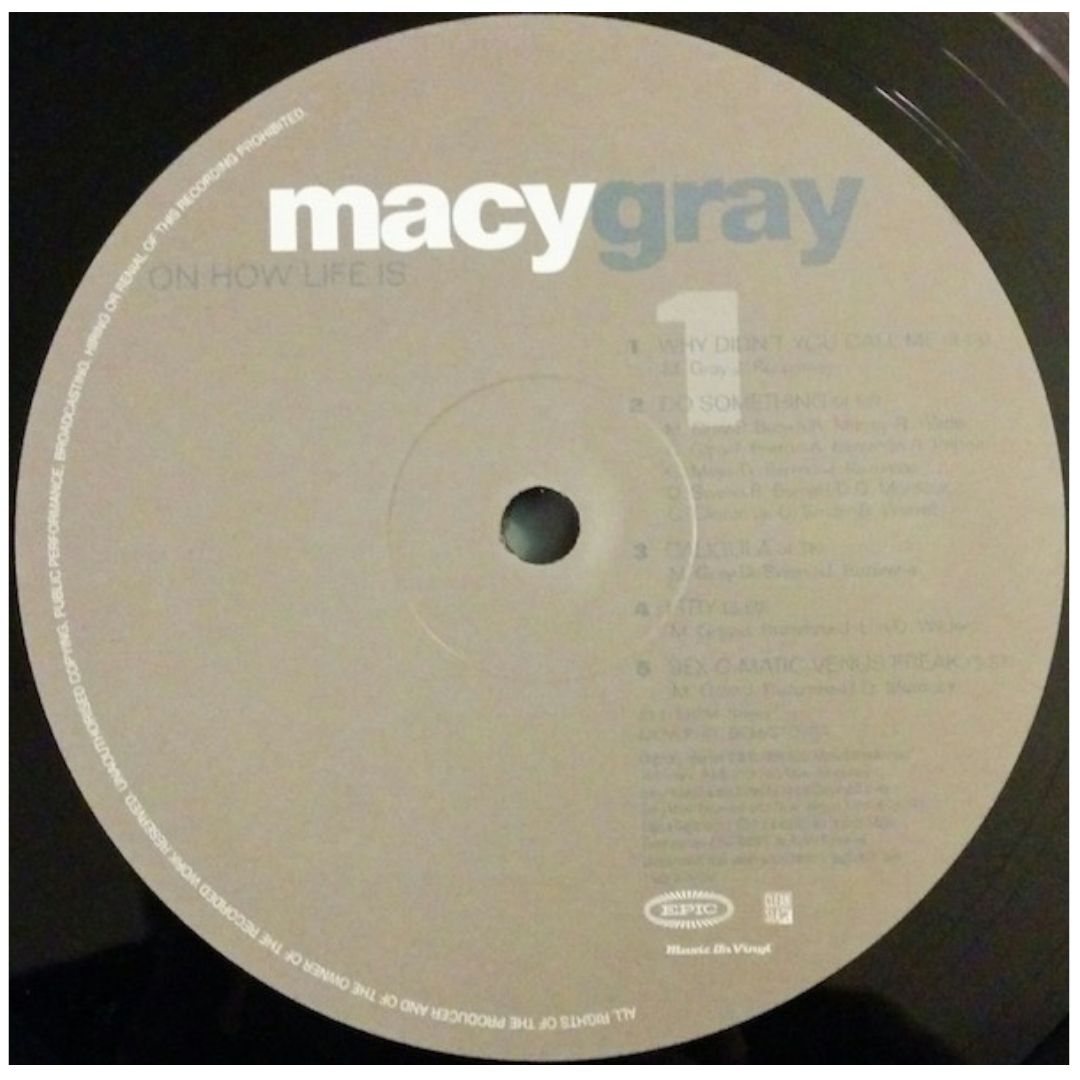 MACY GRAY - ON HOW LIFE IS | VINILO