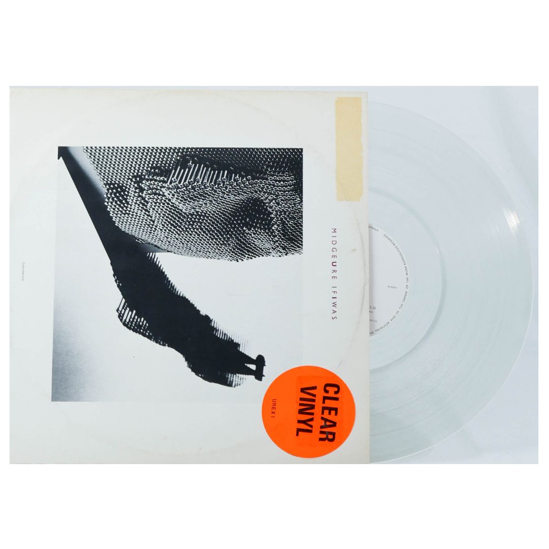 MIDGE URE - IF I WAS (CLEAR VINYL) | 12" MAXI SINGLE USADO