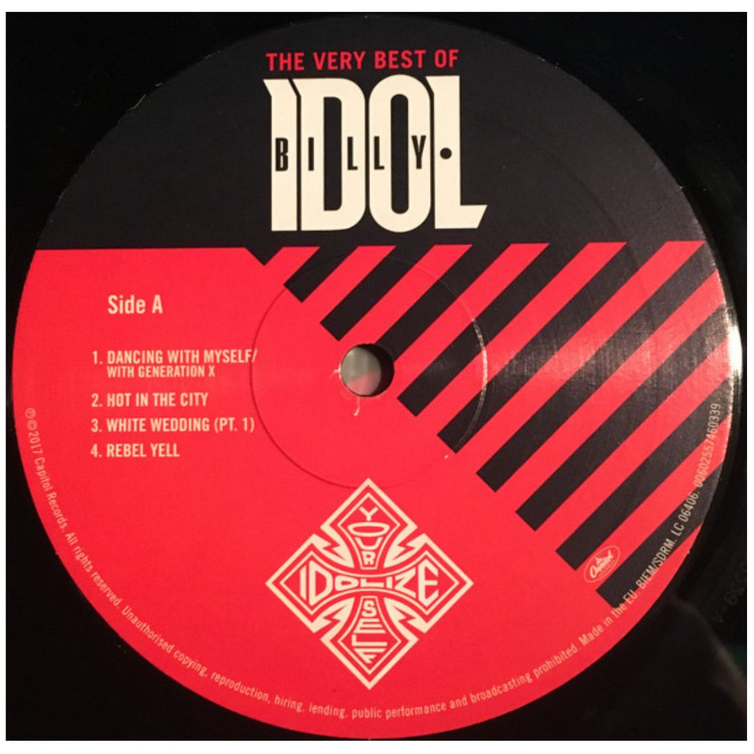 BILLY IDOL - THE VERY BEST IDOLIZE YOURSELF (2LP) | VINILO