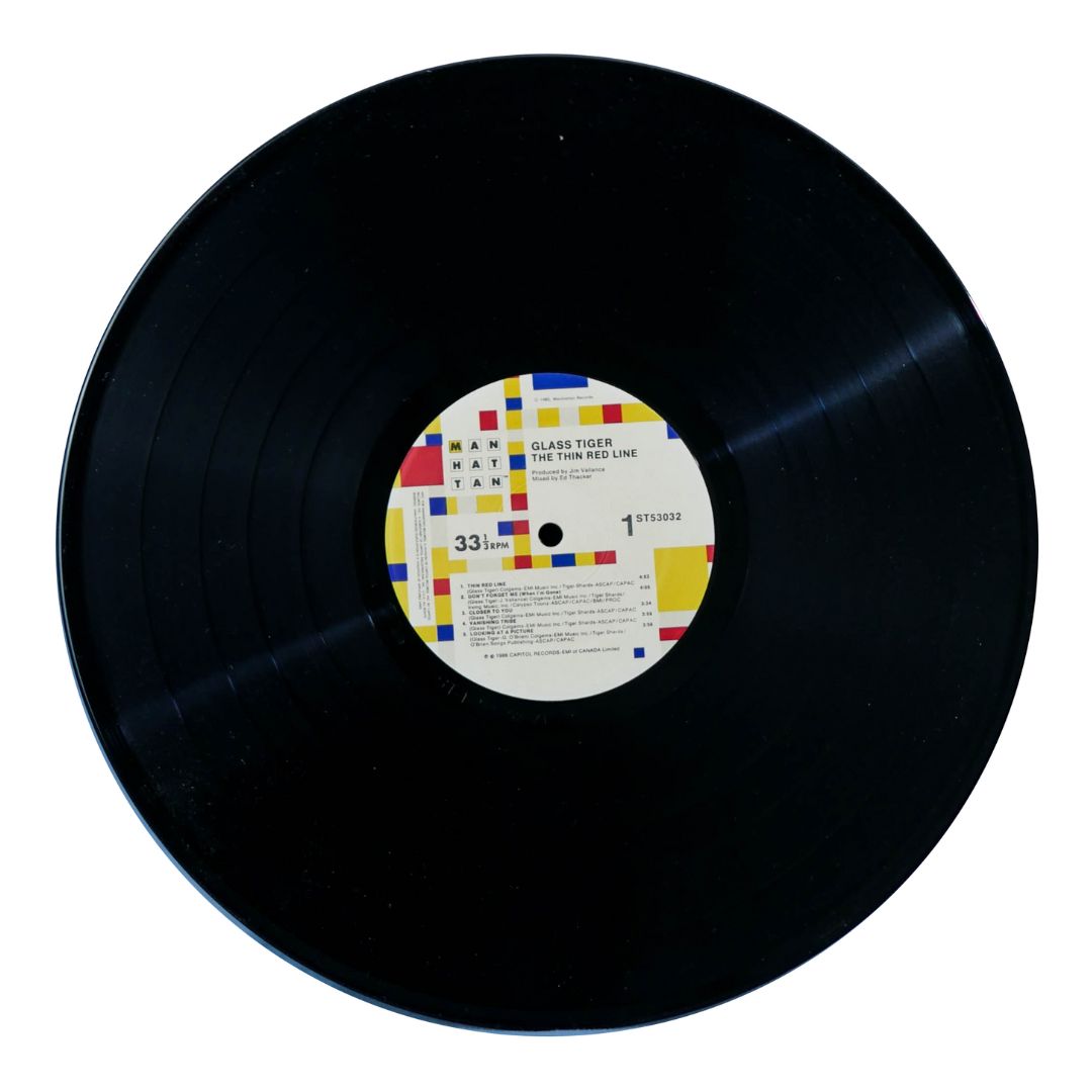 GLASS TIGER - THE THIN RED LINE | VINILO USADO
