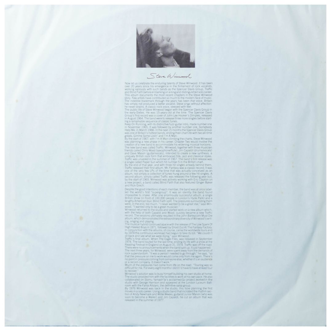 STEVE WINWOOD - CHONICLES | VINILO USADO