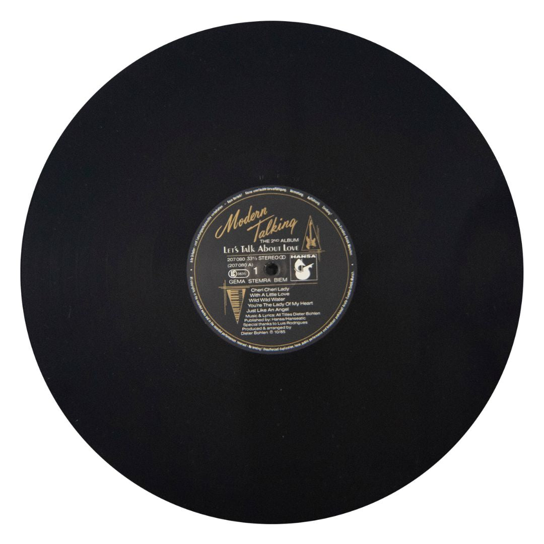 MODERN TALKING - LET'S TALK ABOUT LOVE THE 2ND ALBUM | VINILO USADO