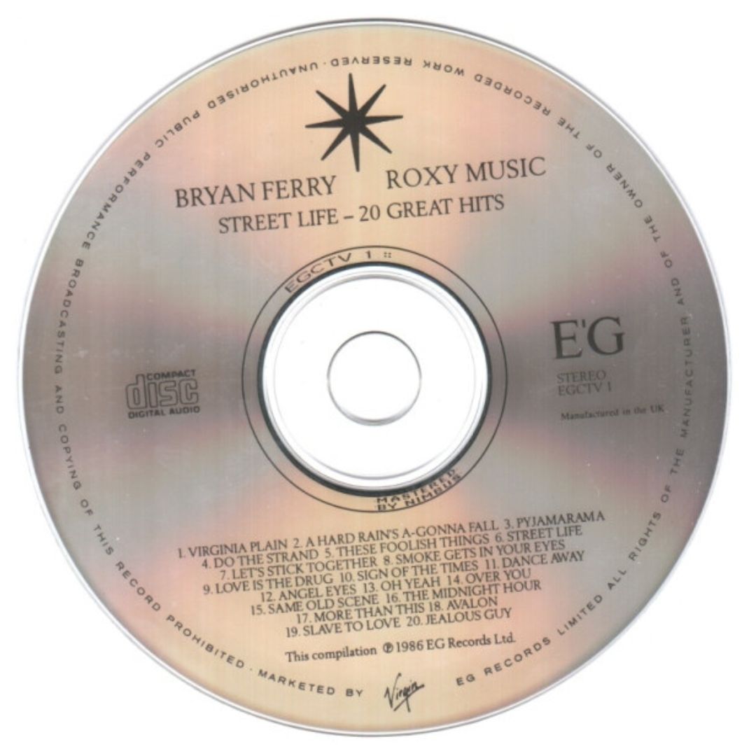 BRYAN FERRY & ROXY MUSIC - STREET LIFE: 20 GREAT HITS | CD