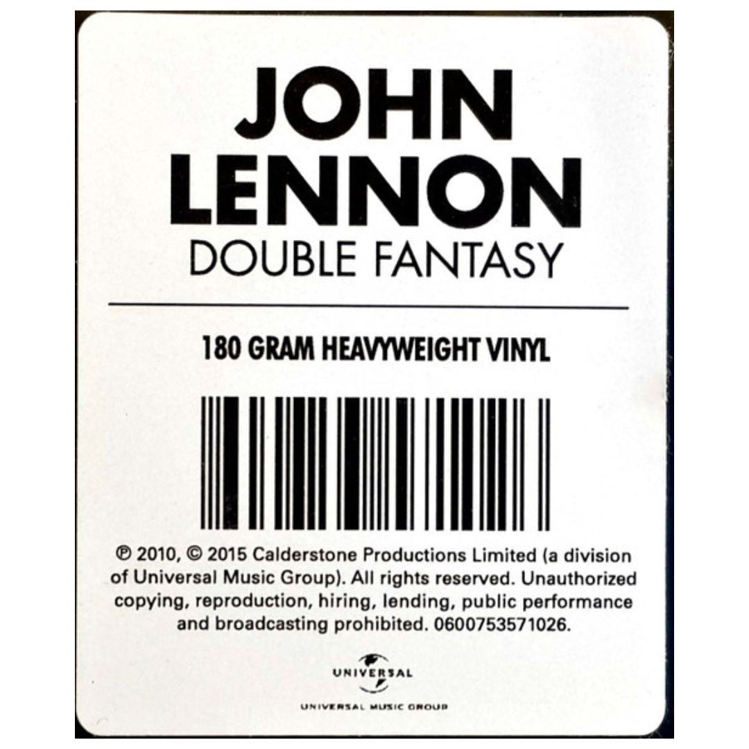 JOHN LENNON - DOUBLE FANTASY | VINILO