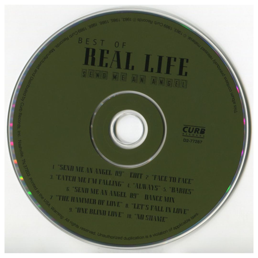 REAL LIFE - BEST OF SEND ME AN ANGEL | CD