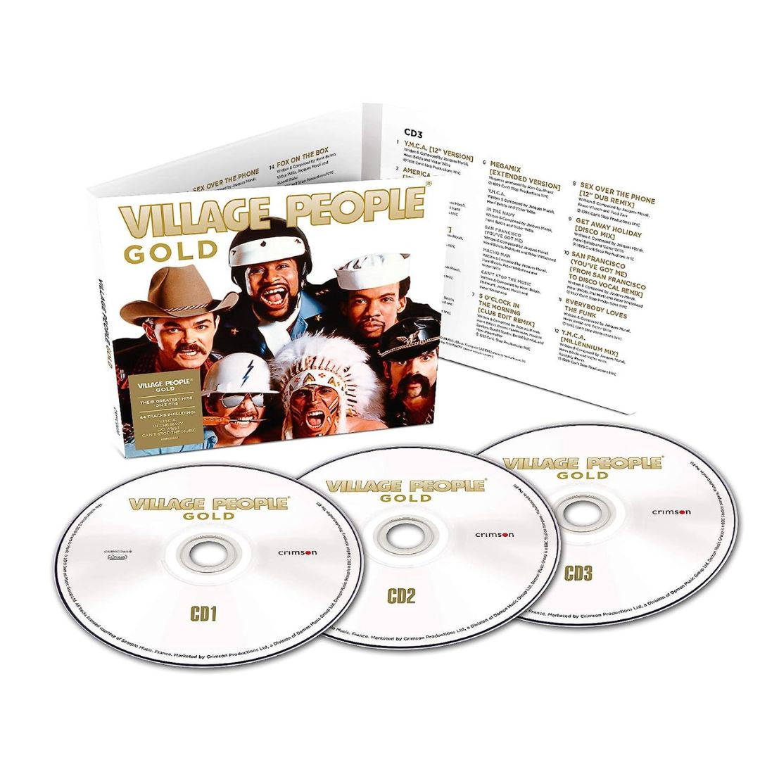 VILLAGE PEOPLE - GOLD (3CD) | CD