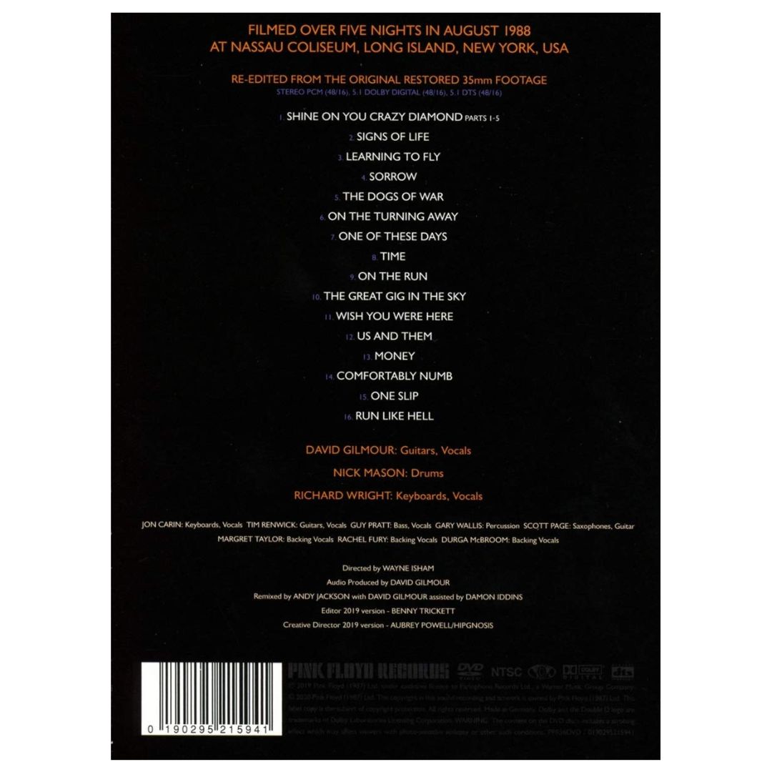 PINK FLOYD - DELICATE SOUND OF THUNDER | DVD