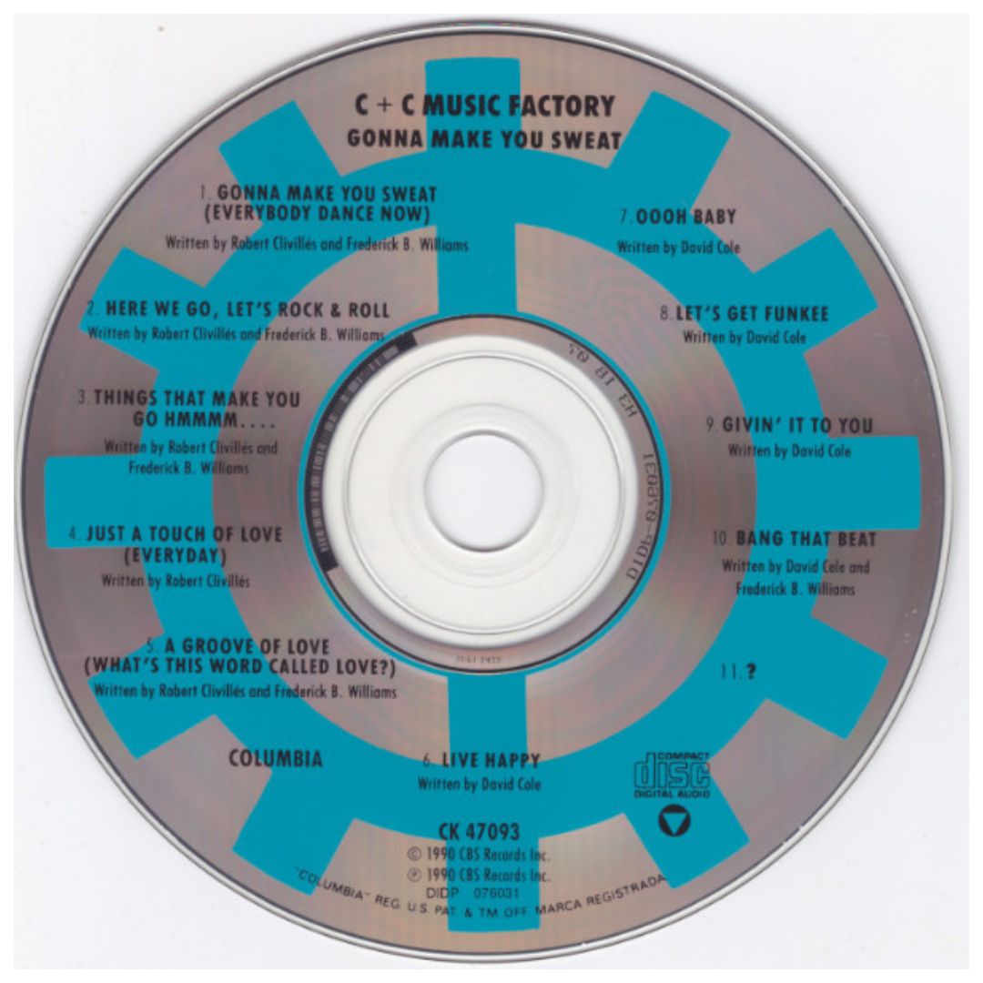 C + C MUSIC FACTORY - GONNA MAKE YOU SWEAT | CD