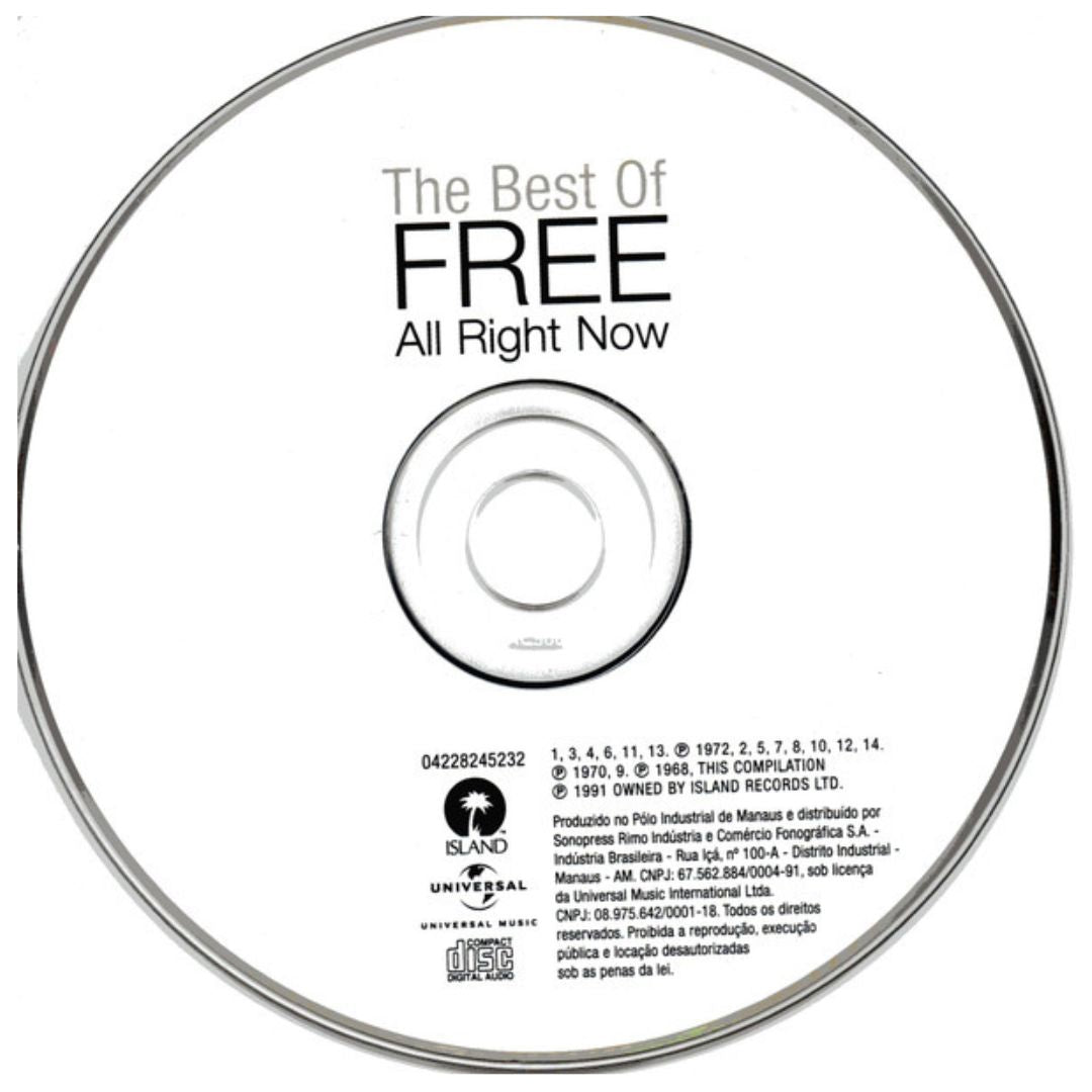 FREE - ALL RIGHT NOW BEST OF | CD