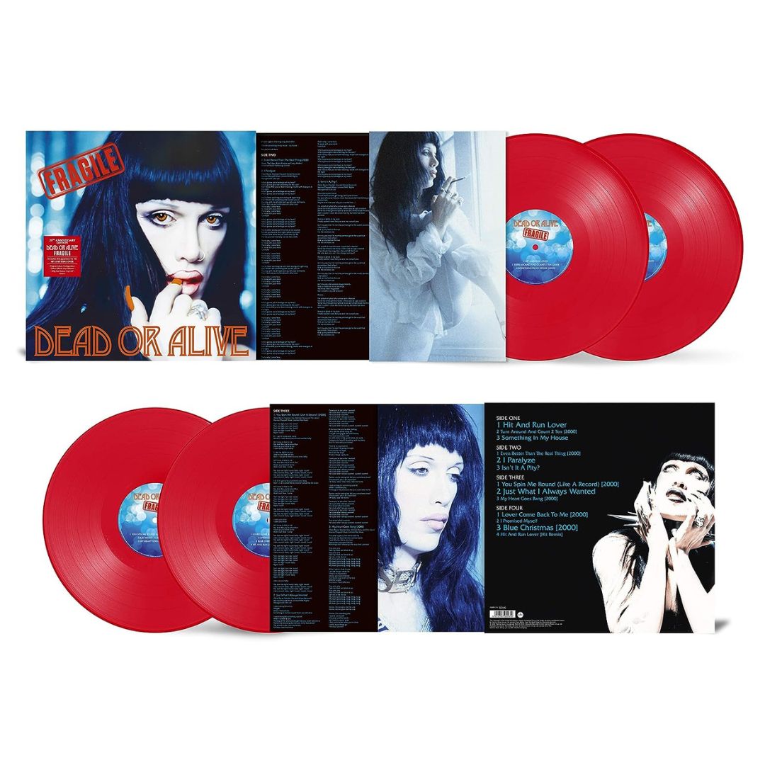 DEAD OR ALIVE - FRAGILE (20TH EDITION) (2LP) (RED VINYL)| VINILO