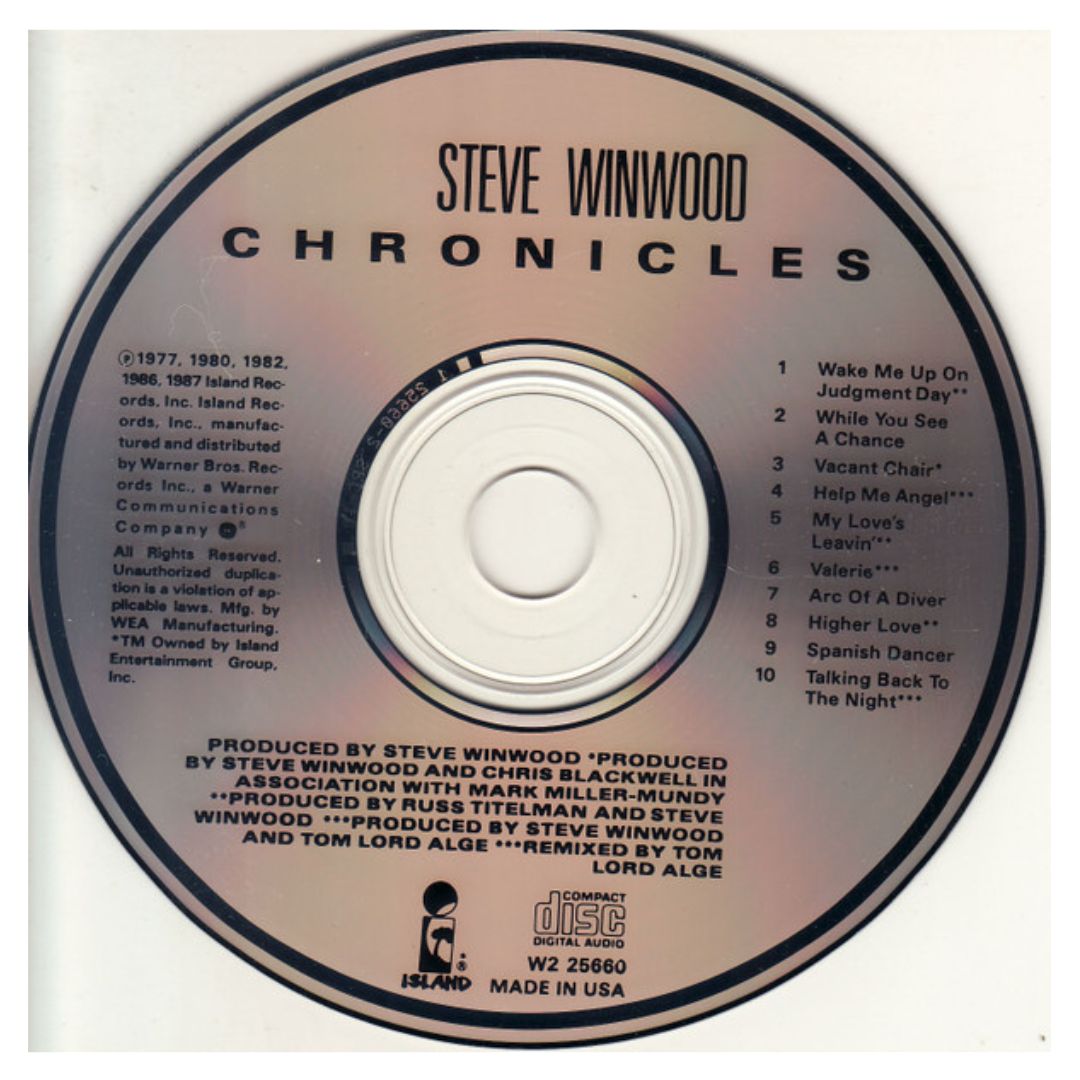 STEVE WINWOOD - CHRONICLES | CD USADO
