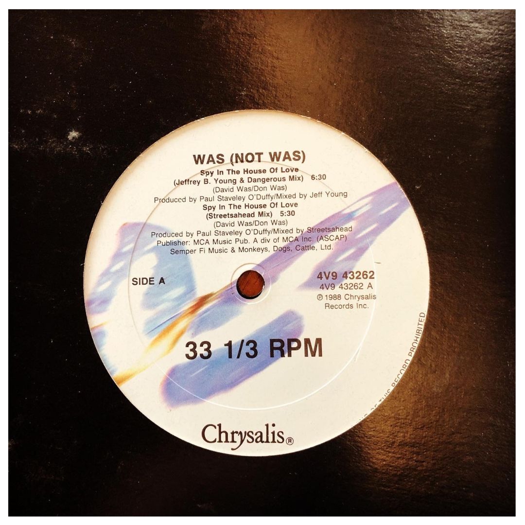WAS (NOT WAS) - SPY IN THE HOUSE OF LOVE | 12" MAXI SINGLE USADO