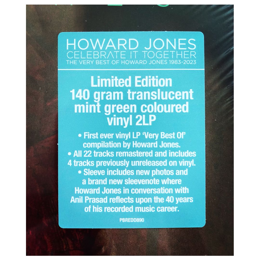 HOWARD JONES - VERY BEST OF 1983-2023 (2LP) (GREEN VINYL) | VINILO