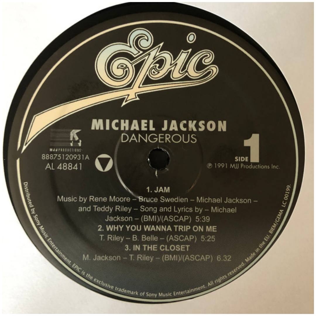 MICHAEL JACKSON - DANGEROUS (2LP) | VINILO