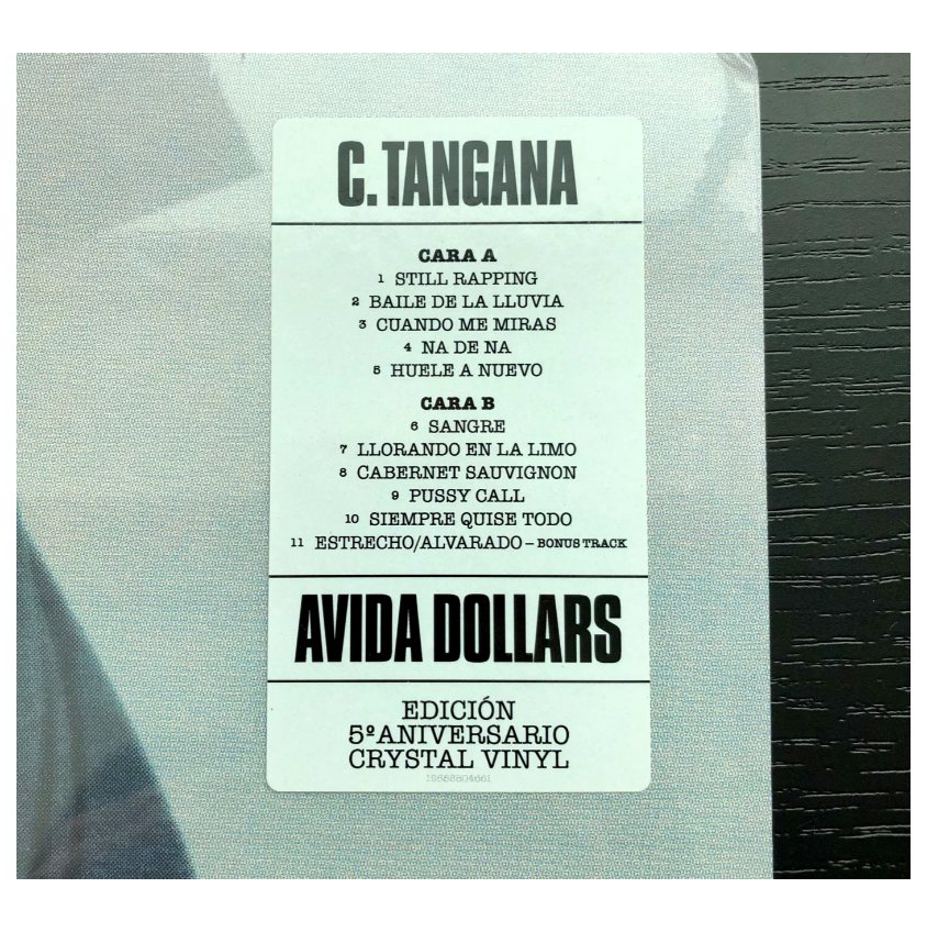 C. TANGANA - AVIDA DOLLARS | VINILO