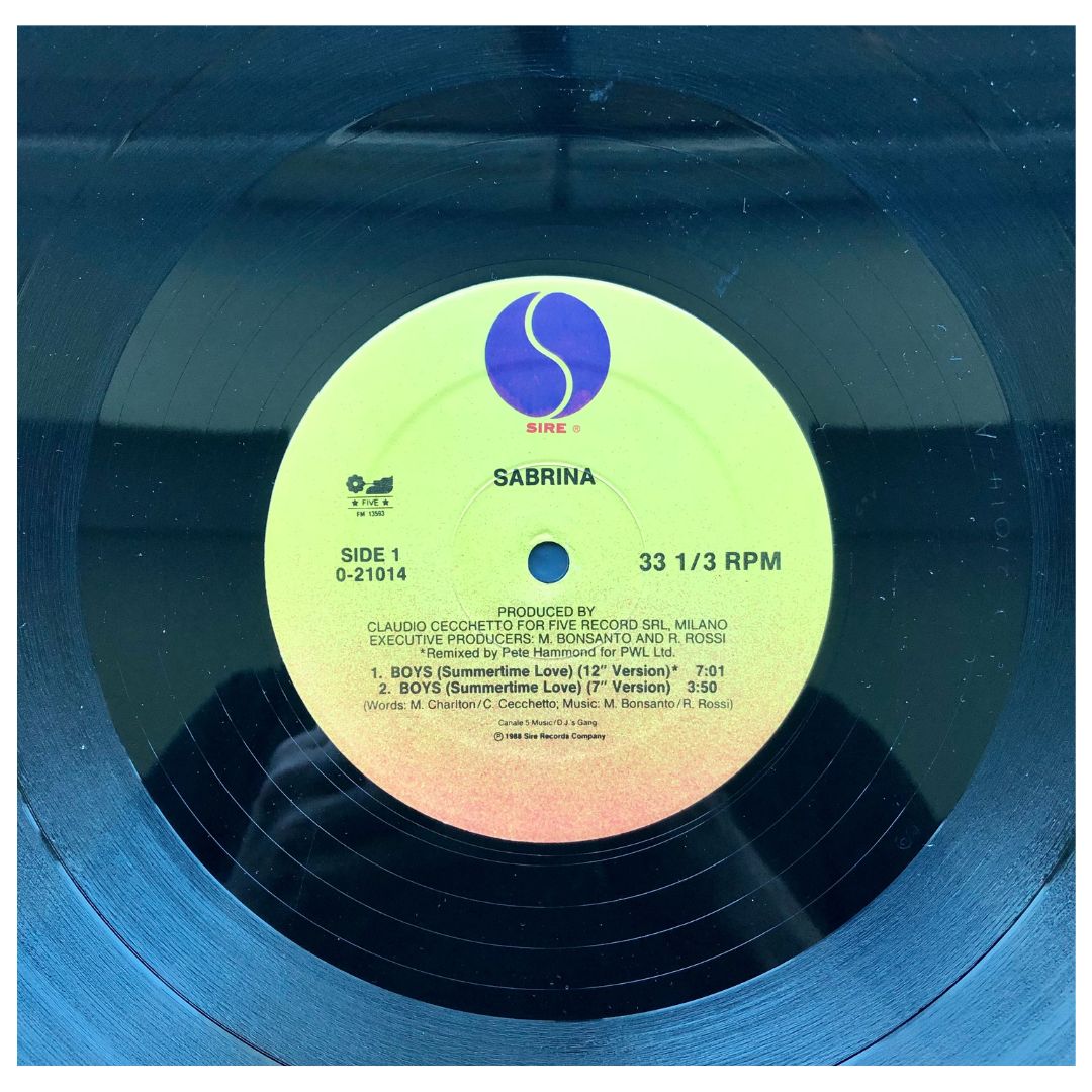 SABRINA - BOYS | 12" MAXI SINGLE USADO