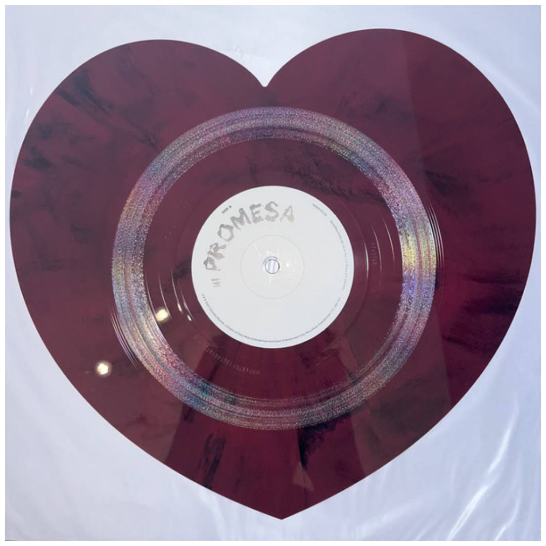 ROSALIA & RAUW ALEJANDRO - RR (RED HEART SHAPED VINYL) | 12" MAXI SINGLE VINILO