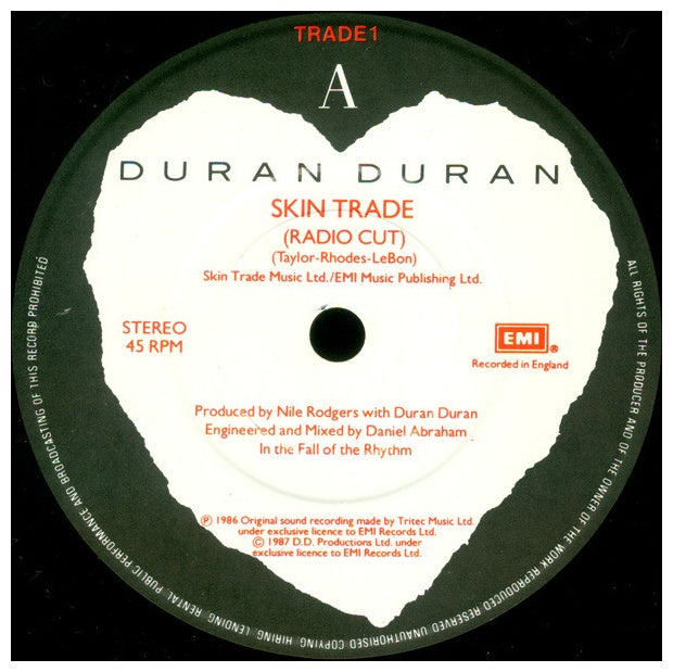 DURAN DURAN - SKIN TRADE | 7" SINGLE VINILO USADO