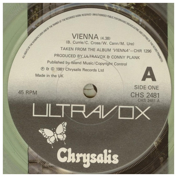 ULTRAVOX - VIENNA | 7" SINGLE VINILO USADO
