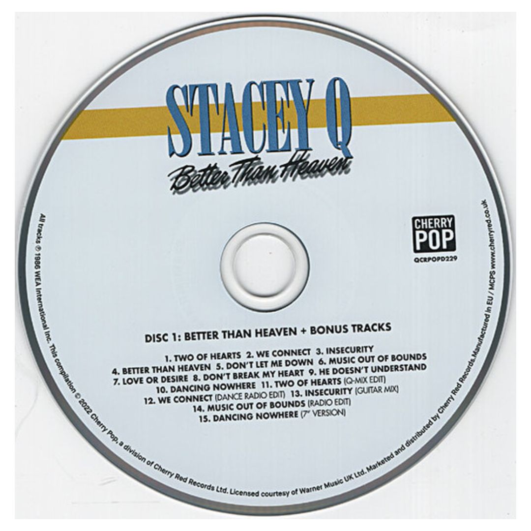 STACEY Q - BETTER THAN HEAVEN (2CD BONUS TRACKS) | CD