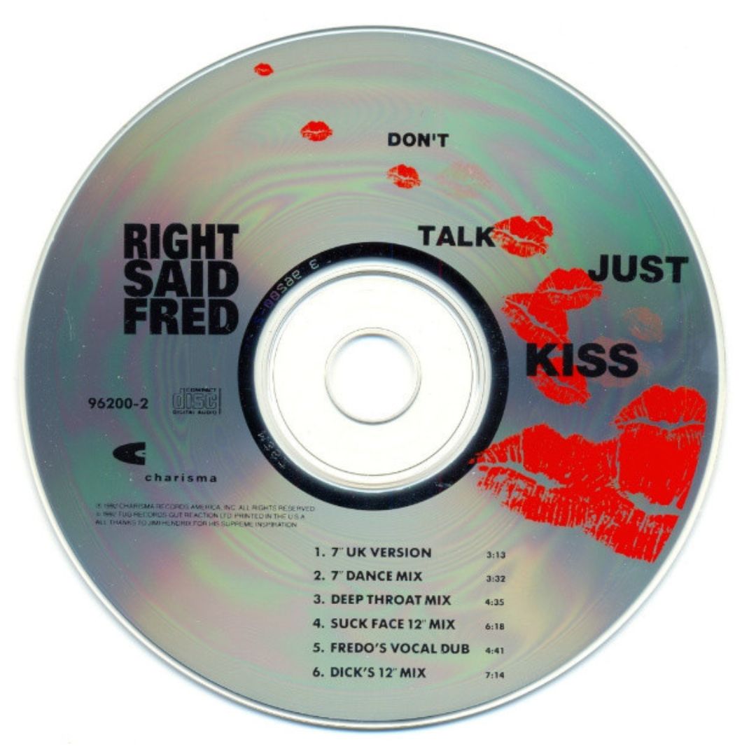 RIGHT SAID FRED - DON'T TALK JUST KISS | CD SINGLE