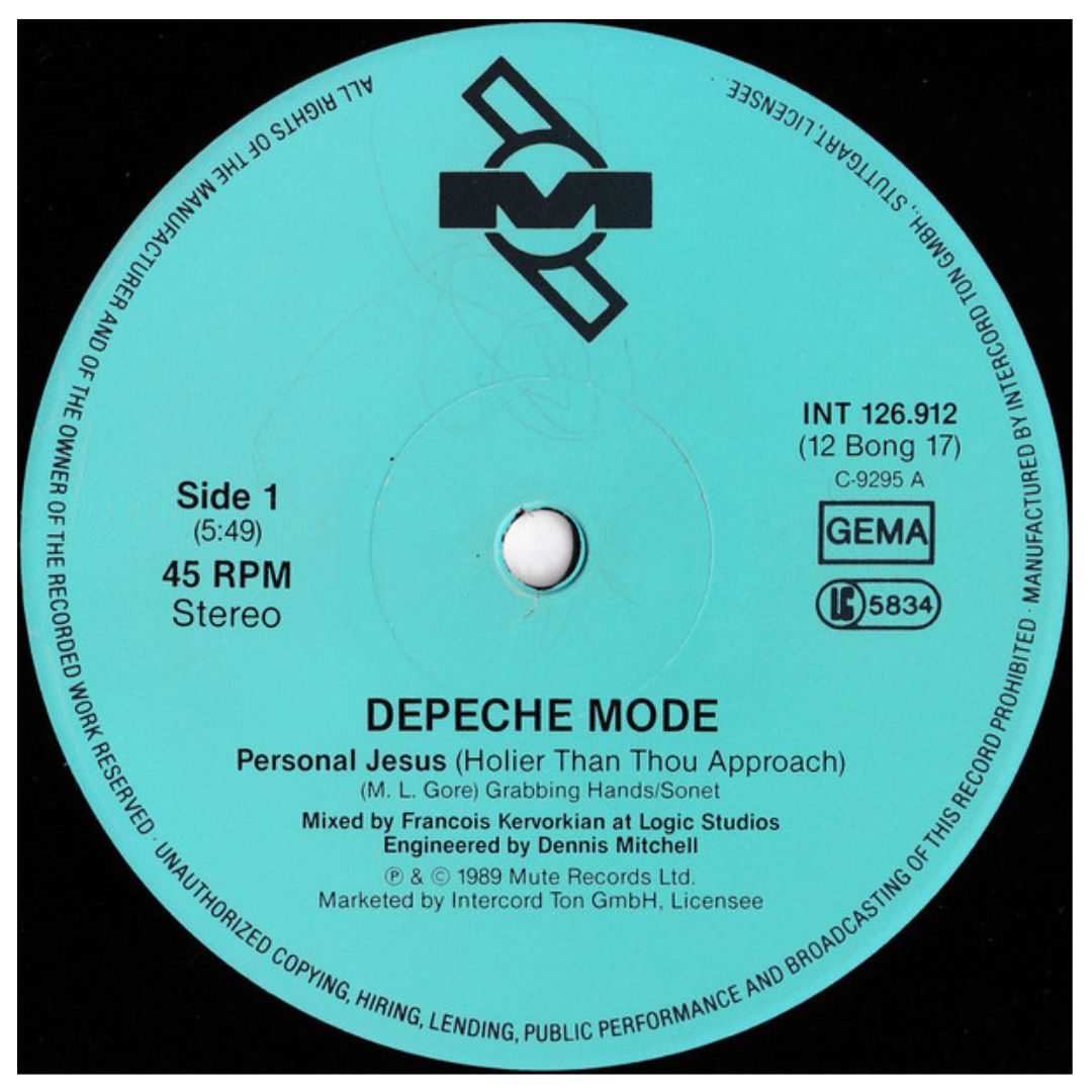 DEPECHE MODE - PERSONAL JESUS | 12" MAXI SINGLE USADO
