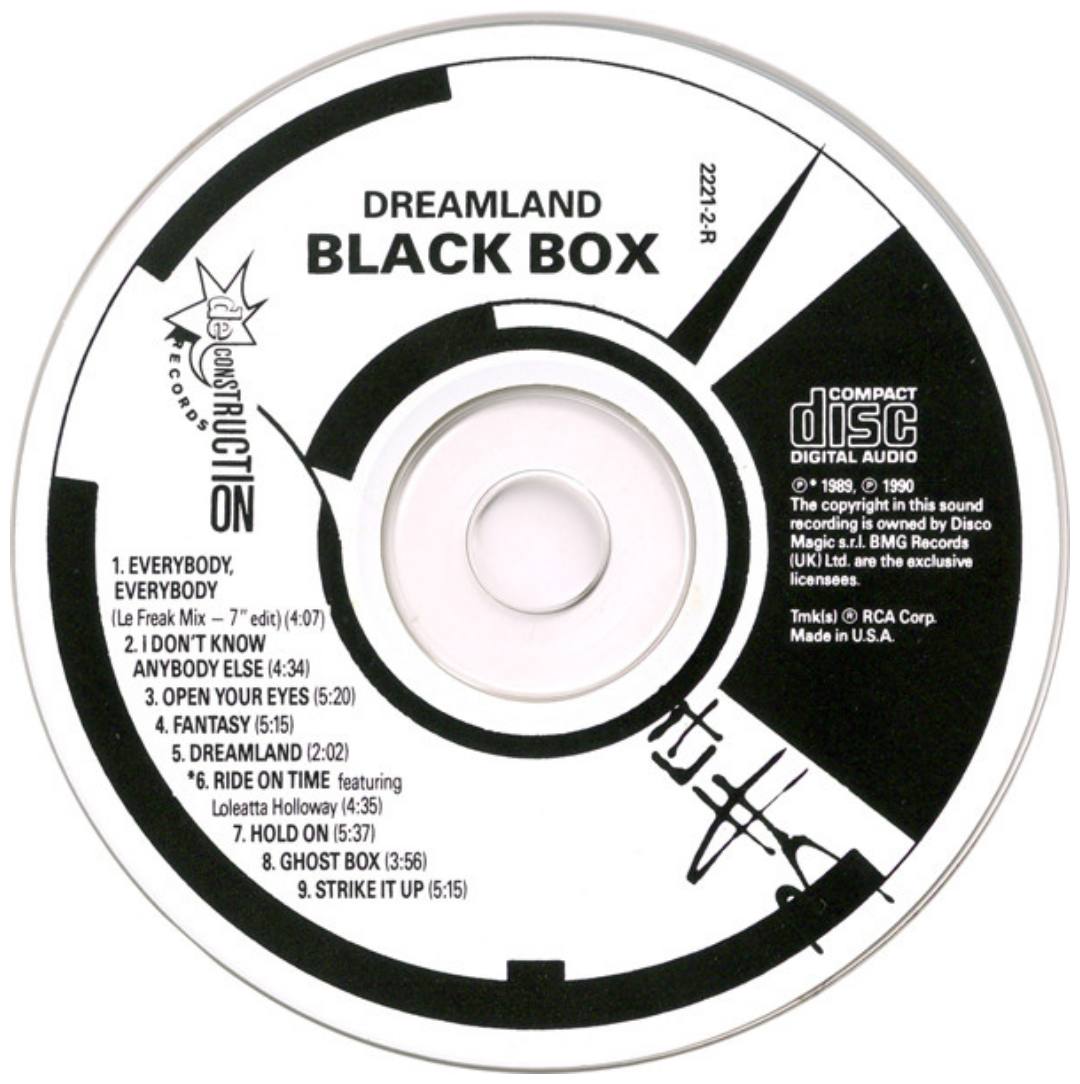 BLACK BOX - DREAMLAND | CD USADO