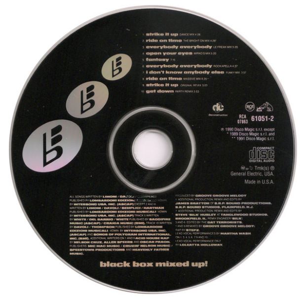 BLACK BOX - MIXED UP! | CD USADO