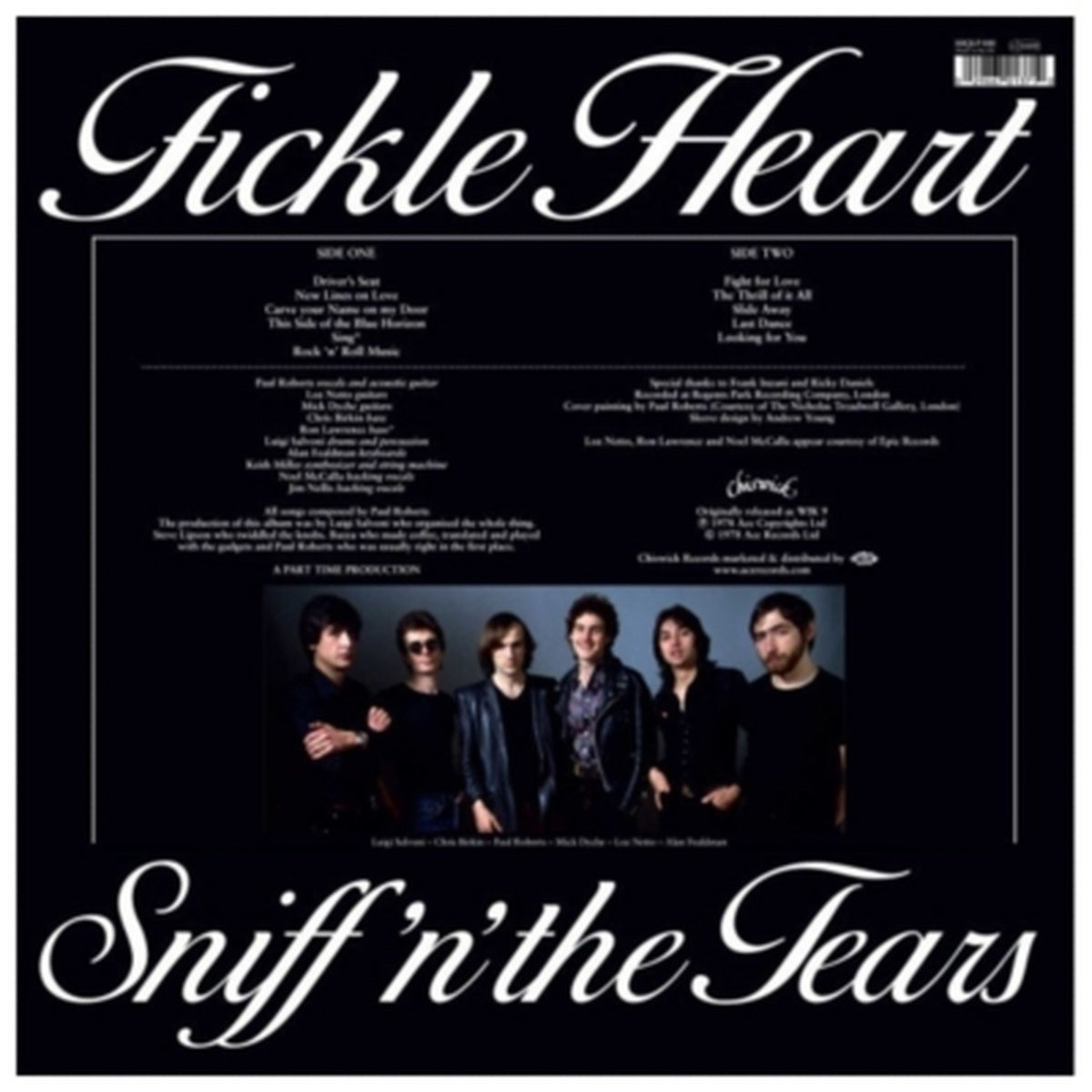 SNIFF N THE TEARS - FICKLE HEART | VINILO