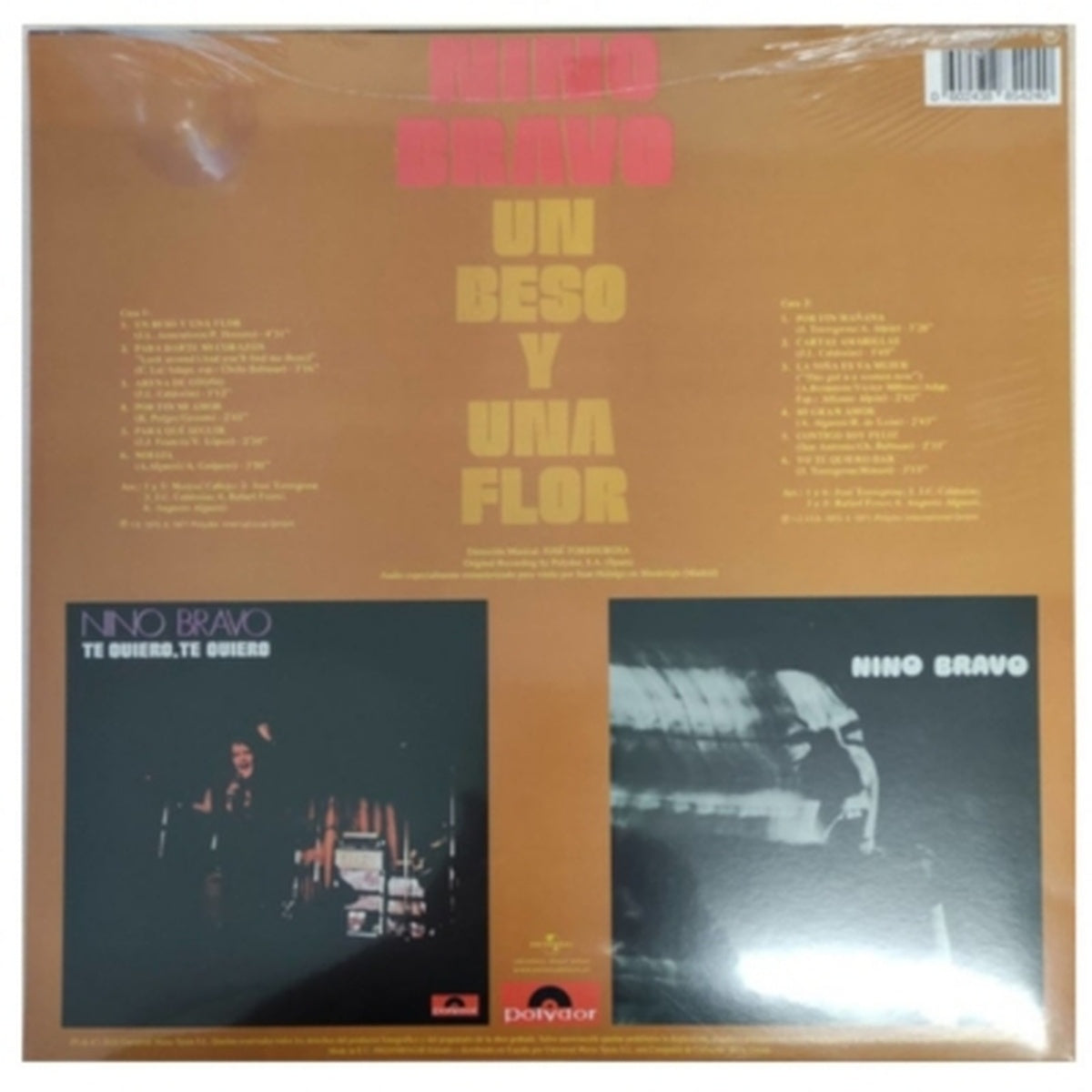 NINO BRAVO - UN BESO Y UNA FLOR (COLOR VERDE) | VINILO