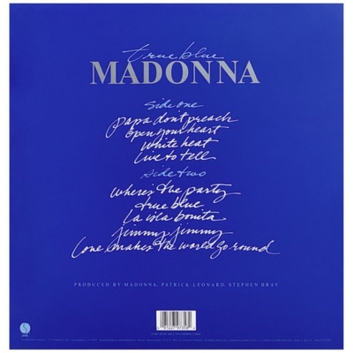MADONNA - TRUE BLUE | VINILO