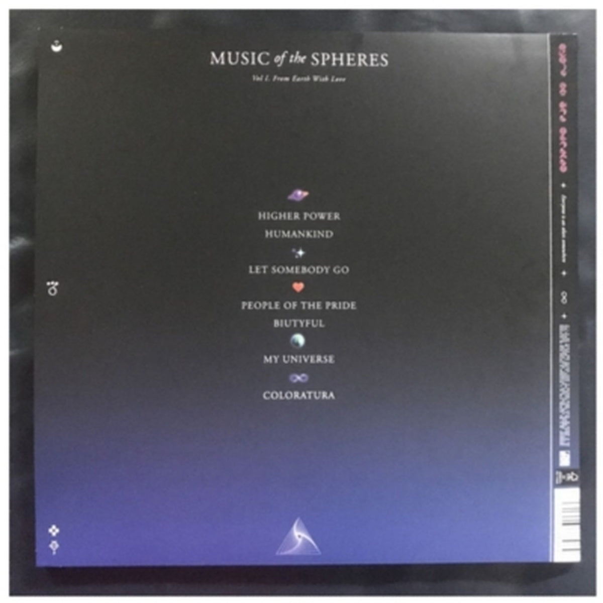 COLDPLAY - MUSIC FOR THE SPHERES | VINILO