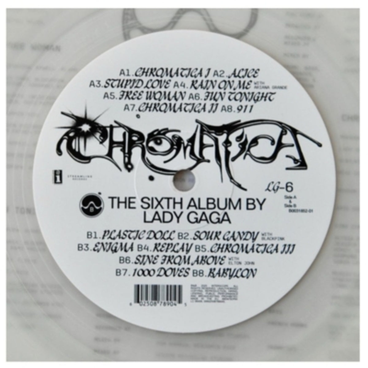 LADY GAGA - CHROMATICA MILKY CLEAR VINYL EDITION | VINILO