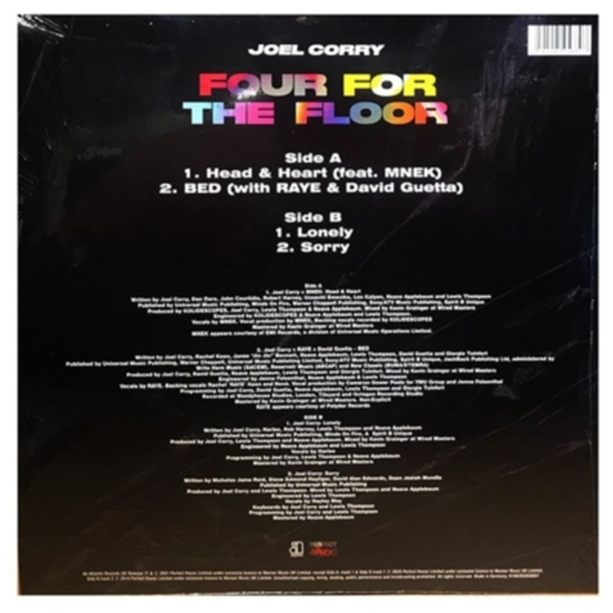 JOEL CORRY - FOUR FOR THE FLOOR EP | VINILO