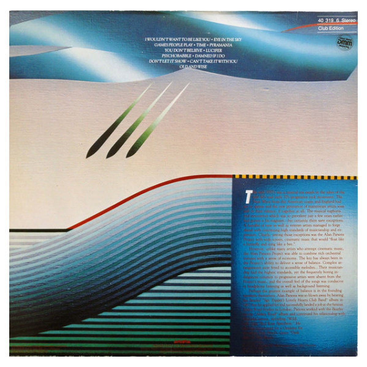 ALAN PARSONS PROJECT - THE BEST OF | VINILO USADO