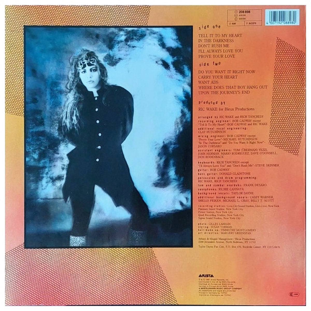 TAYLOR DAYNE - TELL IT TO MY HEART | VINILO USADO
