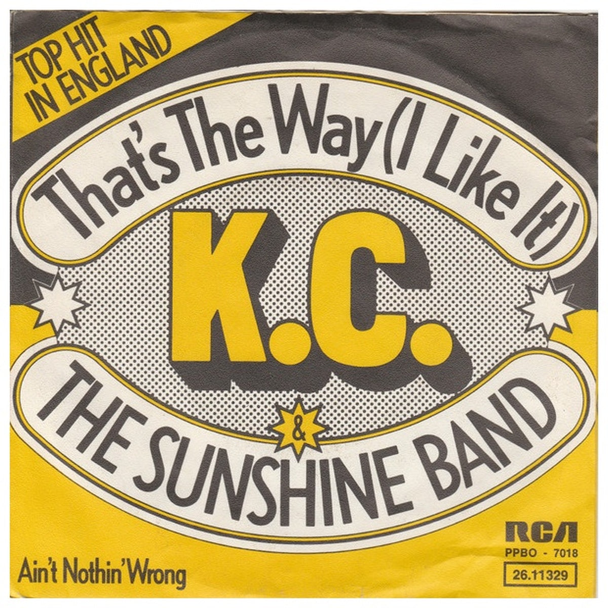 KC AND THE SUNSHINE BAND - THAT'S THE WAY (I LIKE IT) | 7'' SINGLE VINILO USADO