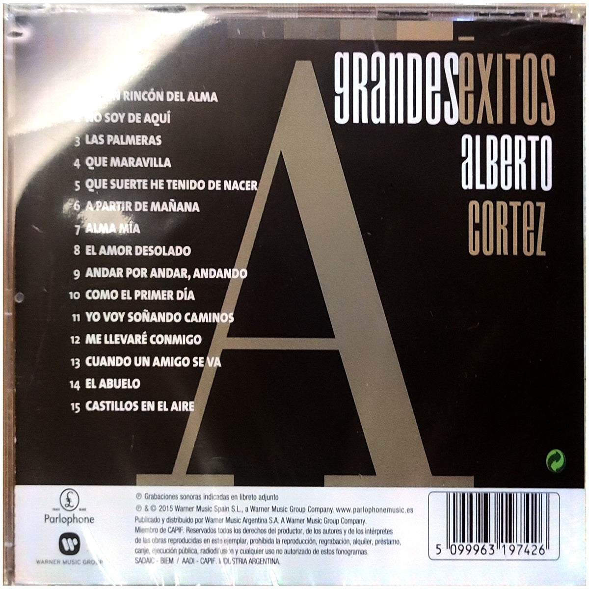 ALBERTO CORTEZ - GRANDES EXITOS | CD