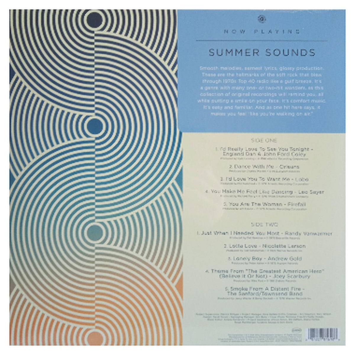 SUMMER SOUNDS - NOW PLAYING (BLUE VINYL) | VINILO