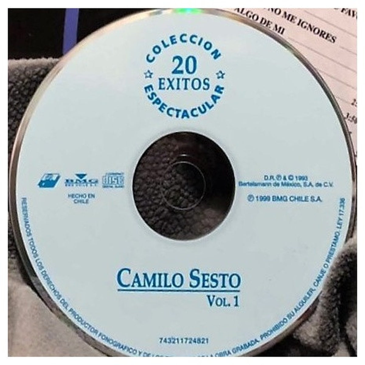 CAMILO SESTO - COLECCION 20 EXITOS VOL.1 | CD