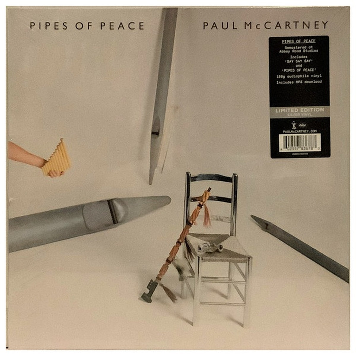 PAUL McCARTNEY - PIPES OF PEACE (SYLVER VINYL) | VINILO