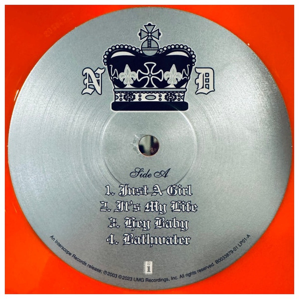 NO DOUBT - SINGLES 1992-2003 (2LP) (ORANGE VINYL) | VINILO