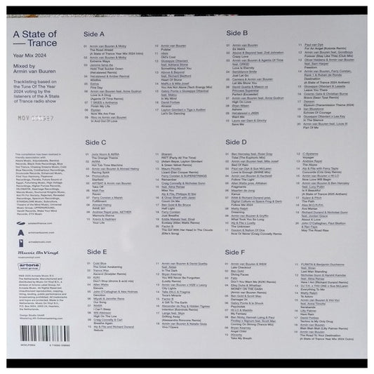 ARMIN VAN BUUREN - A STATE OF TRANCE (3LP) | VINILO
