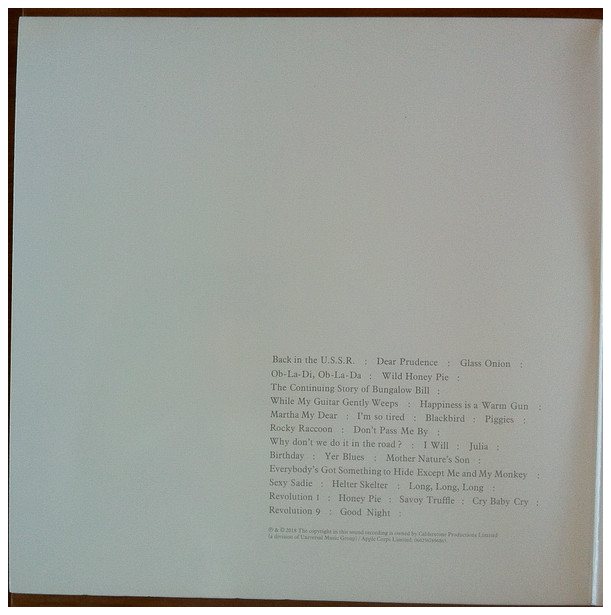 BEATLES - WHITE ALBUM (DELUXE)(2LP) (UE) | VINILO